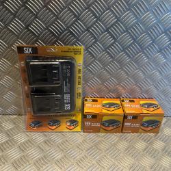 Silex slx 2 batterie 20V 4.0Ah BA2040-B lithium-ion + chargeur double CH-1820D-E