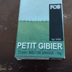 Cartouche calibre 36 FOB 50mm n°9
