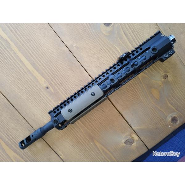 Ensemble garde main MI Keymod 12" + outer barrel pour m4 aeg