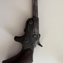Pistolet Flobert ancien - Liège (Belgique) - calibre 5 mm - années 1890 - Catégorie D