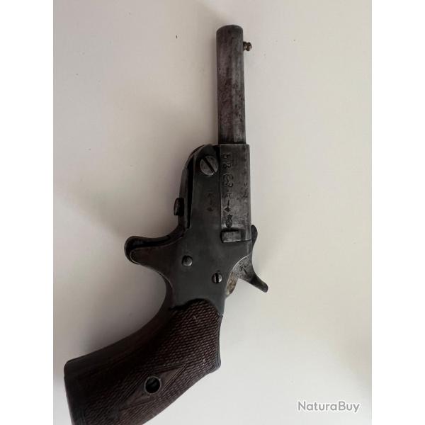 Pistolet Flobert ancien - Lige (Belgique) - calibre 5 mm - annes 1890 - Catgorie D