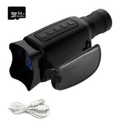 Monoculaire Vision Nocturne 16x  Caméra Infrarouge HD 200m Photo/Vidéo Batterie 2000mAh 64GB