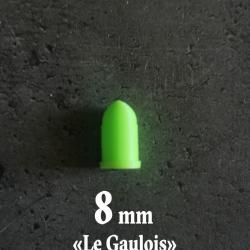 Douille Amortisseur, lot de 5 fausses Cartouche 8mm Le Gaulois et autres