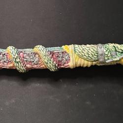 Dague DRAGON MEDIEVAL / FANTASTIQUE Pommeau grossier
