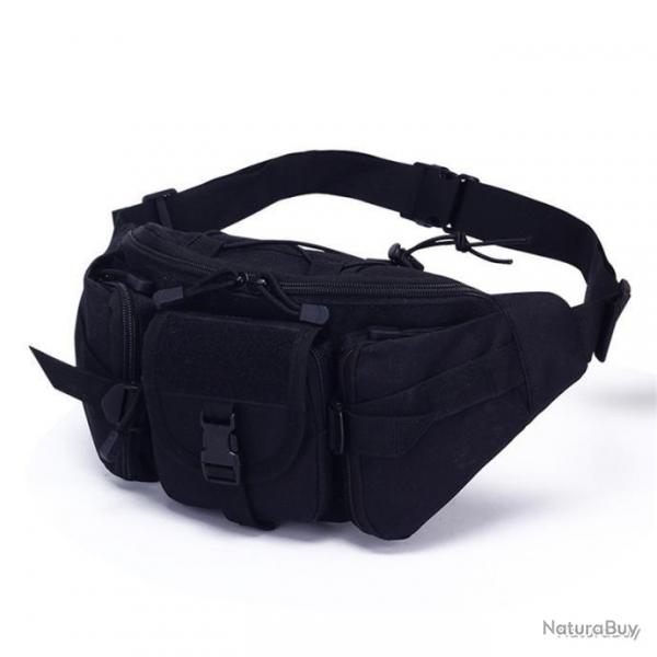Sac banane noir - LIVRAISON GRATUITE