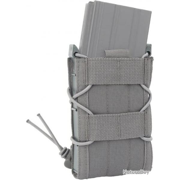 Porte-chargeur pour chargeurs AR15, AK47, FAL, M14, etc - gris - LIVRAISON GRATUITE