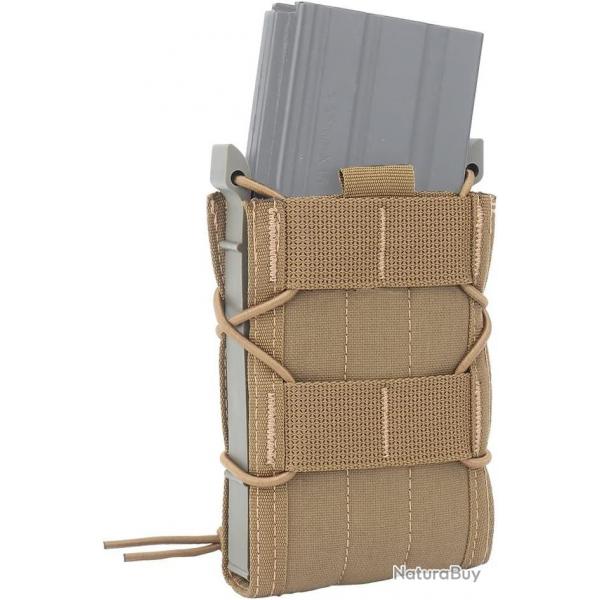 Porte-chargeur de fusils d'assaut en 5,56, 7,62, etc. - kaki - LIVRAISON GRATUITE