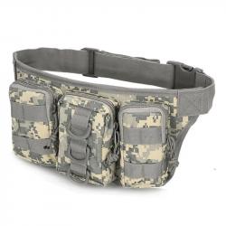 Ceinture de chasse multipoches camouflage - camo acu - LIVRAISON GRATUITE