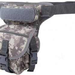 Sacoche de cuisse tactique - camouflage acu - LIVRAISON GRATUITE