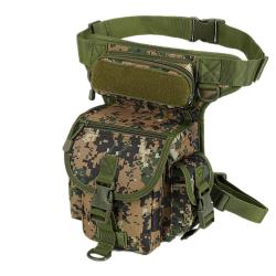 Sacoche de cuisse tactique - camouflage jungle numérique - LIVRAISON GRATUITE