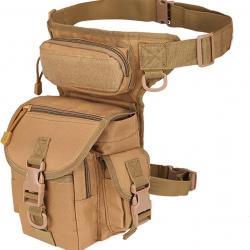 Sacoche de cuisse pour la chasse - kaki - LIVRAISON GRATUITE