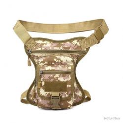 Sacoche de cuisse camouflage - désert numérique - LIVRAISON GRATUITE