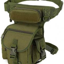 Sacoche de cuisse pour la chasse - vert - LIVRAISON GRATUITE