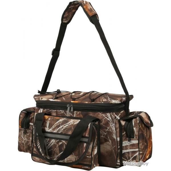 Sac de pêche grande capacité - camouflage forêt - LIVRAISON GRATUITE