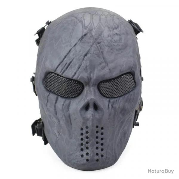 Masque intgral Phantom Python respirant - Police Black Python