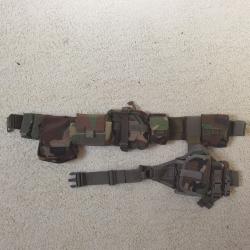 Blackhawk ceinture de combat woodland M81 avec tout