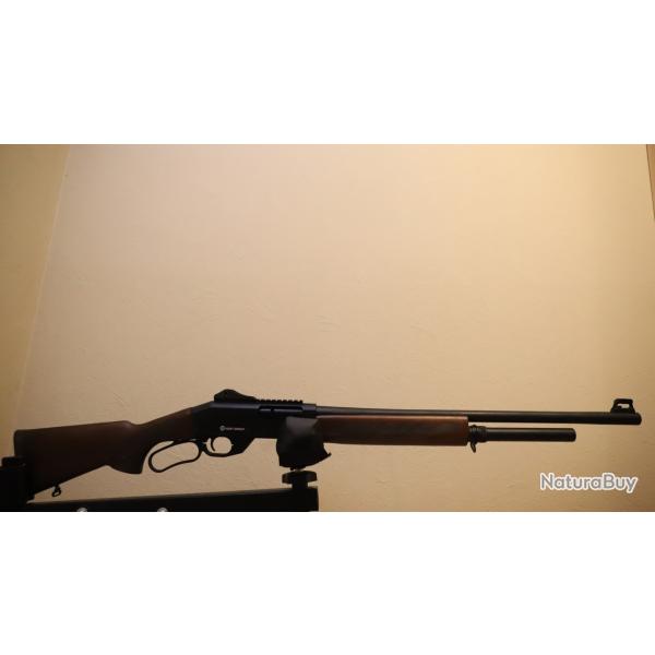 Fusil  levier sous-garde Hunt Group Arms L12-04 Noir ; 12/76 bille acier   #H266