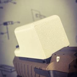 Protection GRIS CLAIR Osight SE + texte personnalisé