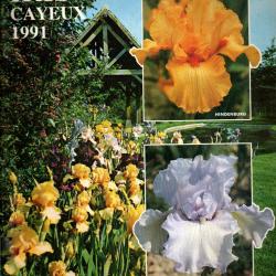 catalogue guide de l'amateur d'iris iris cayeux 1991