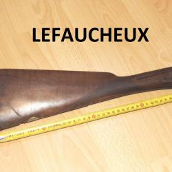crosse fusil type LEFAUCHEUX avec écusson qui semble être en argent - VENDU PAR JEPERCUTE (D25D224)