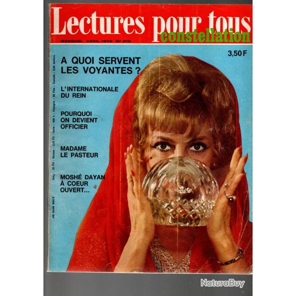 lectures pour tous constellation 218 et 219, mosh dayan, pourquoi on devient officier concorde