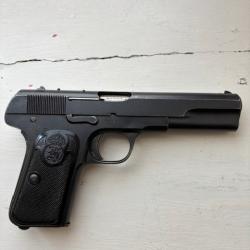 Pistolet HUSQVARNA. Modèle 1907. Calibre 9 mm Browning Long