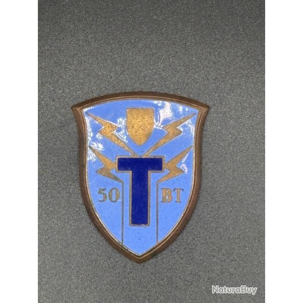 (406.003) 50 BT : Insigne du 50 bataillon de transmissions - Drago