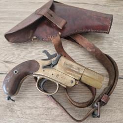 Pistolet lance fusée WEBLEY & SCOTT No1 MK III de 1916