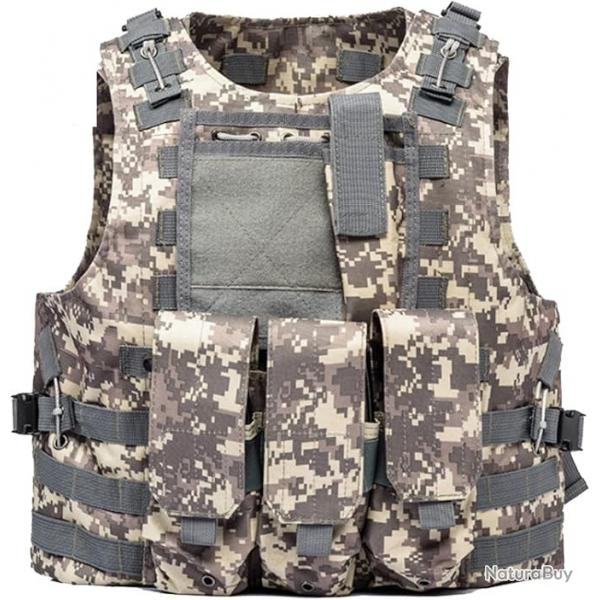 Gilet Militaire Tactique de Chasse