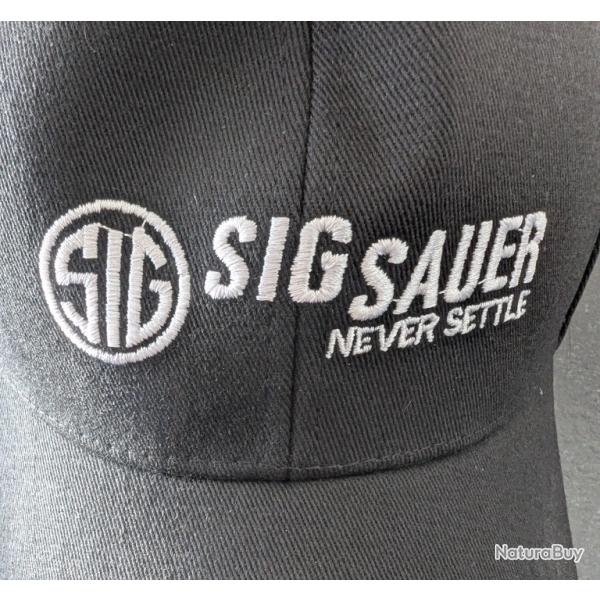 CASQUETTE SIG SAUER UNISEXE TAILLE REGLABLE COTON ET POLYESTER