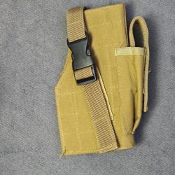 Holster souple tactique droitier molle