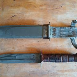 Couteau de combat KA BAR MK2 origine ww2 excellent état