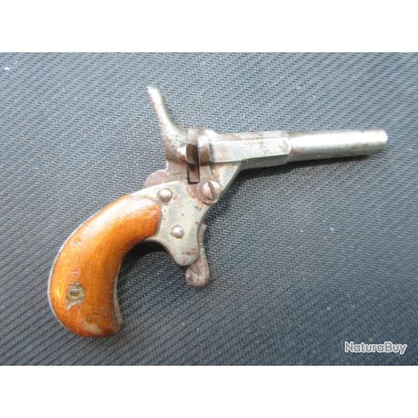 pistolet de cycliste  19eme , calibre 5,5mm ; u couronn