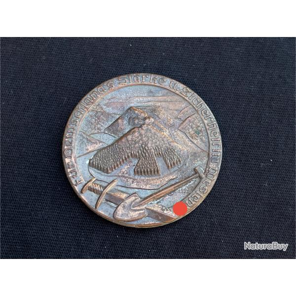 Mdaille de table Westwall - Allemand WW2