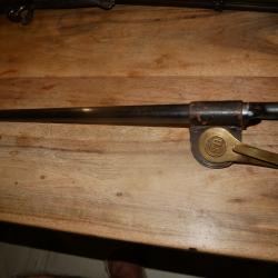 Baïonnette US pour SPINGFIELD 1873 TRAPDOOR avec fourreau