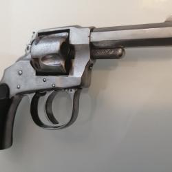 RARE REVOLVER HOPKINS & ALLEN À MARTEAU PLIANT - MODÈLE XL3 DA 32 SW SHORT - MÉCANIQUE IMPECCABLE