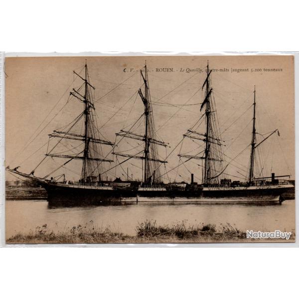 CPA - Le Quatre Mats  Quevilly   jaugeant 5300 tonneaux  N1344