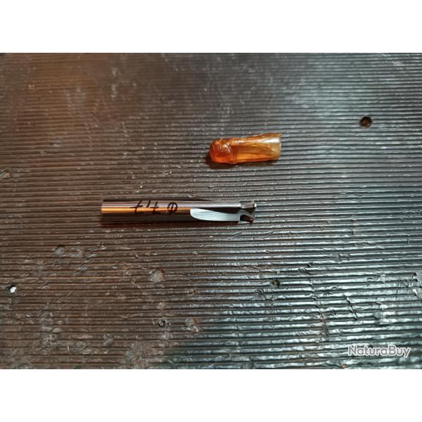 Fraises carbure conique 7,7 mm pour montage guidon et mire