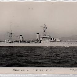 CPA - Marine de Guerre - CROISEUR " DUPLEIX " N°1358