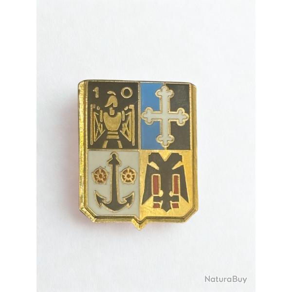 (402.006) 10 RG : insigne du 10 rgiment du gnie