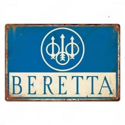 Plaque décorative métal Beretta