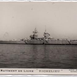 CPA - Marine de Guerre - BÂTIMENT DE LIGNE " RICHELIEU " N°1360