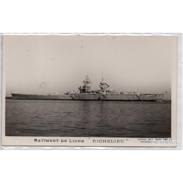 CPA - Marine de Guerre - BTIMENT DE LIGNE " RICHELIEU " N1360