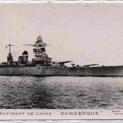 CPA - Marine de Guerre - BÂTIMENT DE LIGNE " DUNKERQUE " N°1361