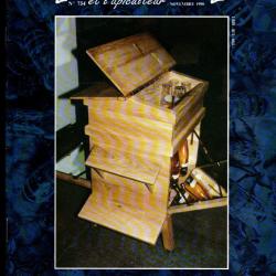 l'abeille de france et l'apiculteur lot de 11 revues de 1990, 745, à 752,  753, 754, 755