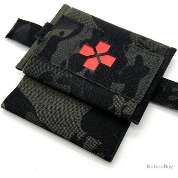 Pochette pour kit trauma - multicam noir - LIVRAISON GRATUITE