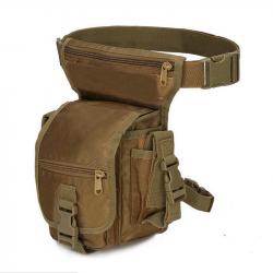 Sac de cuisse multi-poches 4l - kaki - LIVRAISON GRATUITE