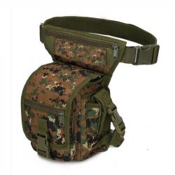 Sac de cuisse multi-poches 4l - jungle digital - LIVRAISON GRATUITE