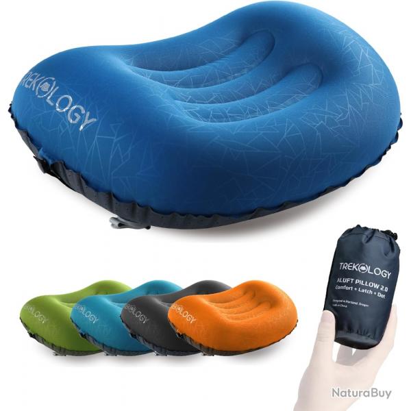Ultralight Gonflable Oreiller Camping - Coussin Gonflable Oreille et des Lombaires Pendant Le Voyage
