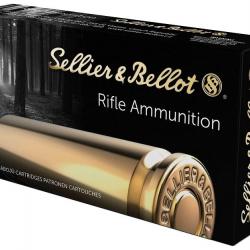 BOITE DE 20 CARTOUCHES SELLIER BELLOT CAL.7.62x6R4 SP 180GRS
